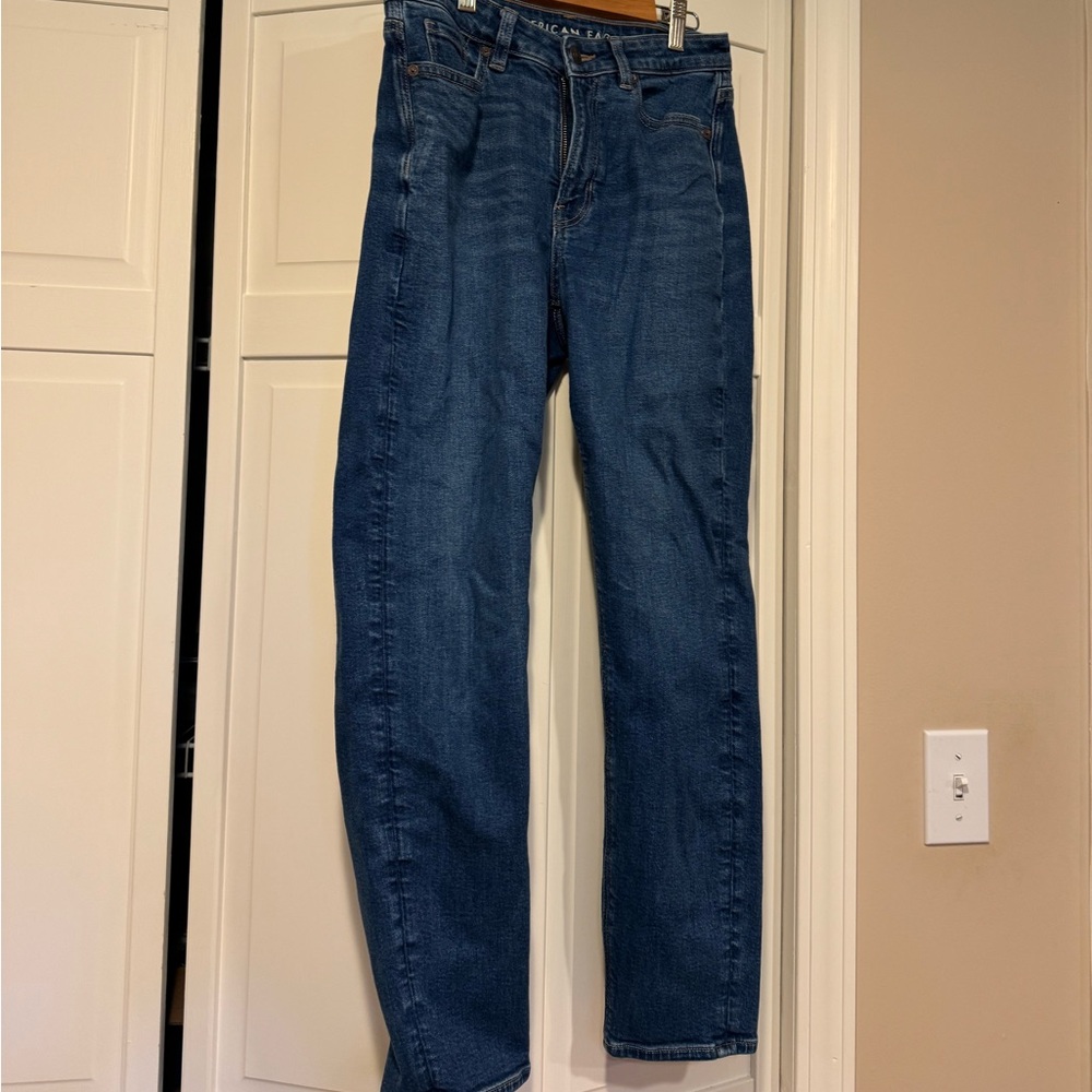 American Eagle stretch mom jeans, size 4